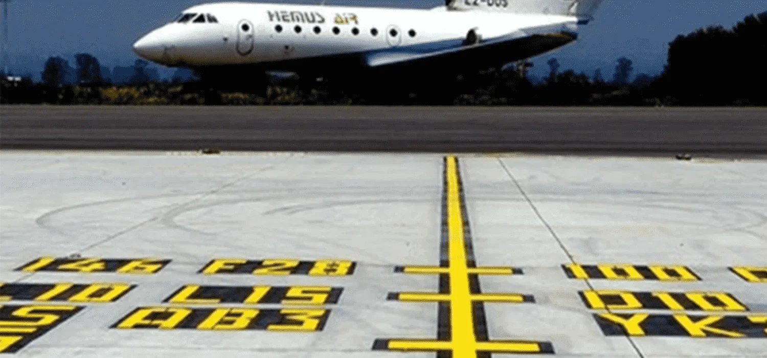  Havaalanı Pist Çizgileri