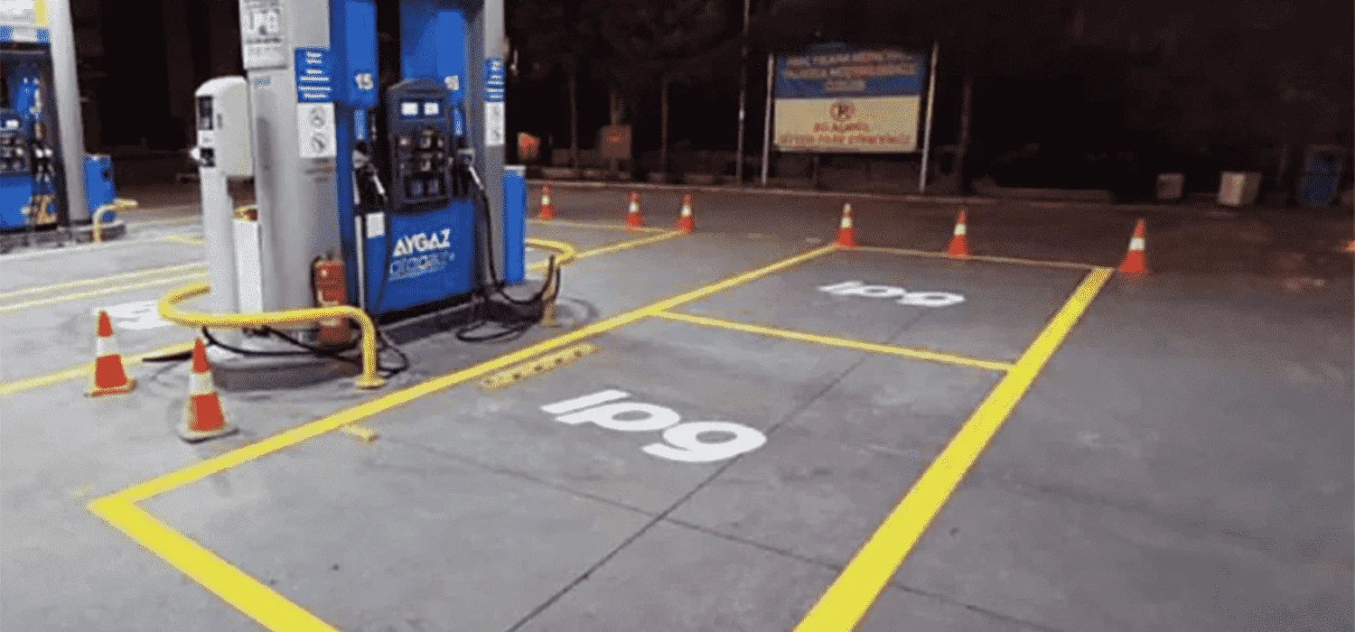  Benzinlik Çizgileri